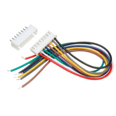 8 Pin RMC Relimate Connector Male-Female Pair With Wire/Cable