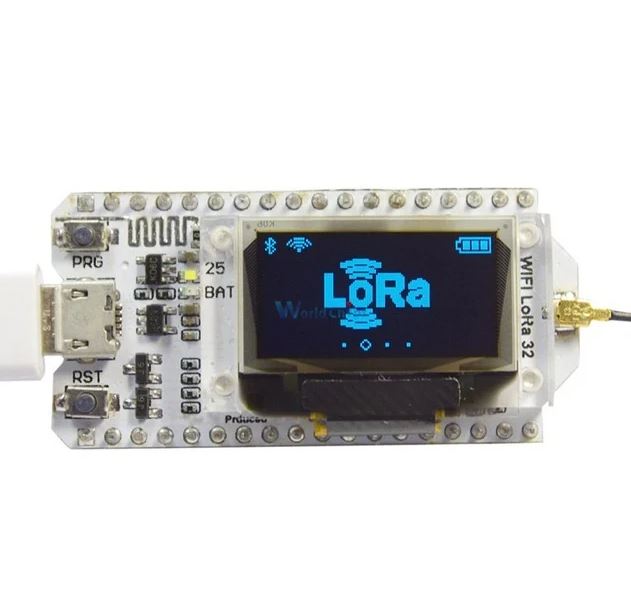 ESP32 LoRa SX1278 0.96 Inch Blue OLED Display BT WiFi Module for Arduino