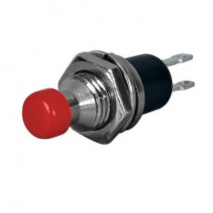 PBS 110 Panel Mount Momentary Reset Push Button Switch (1 Pc, Multicolour)