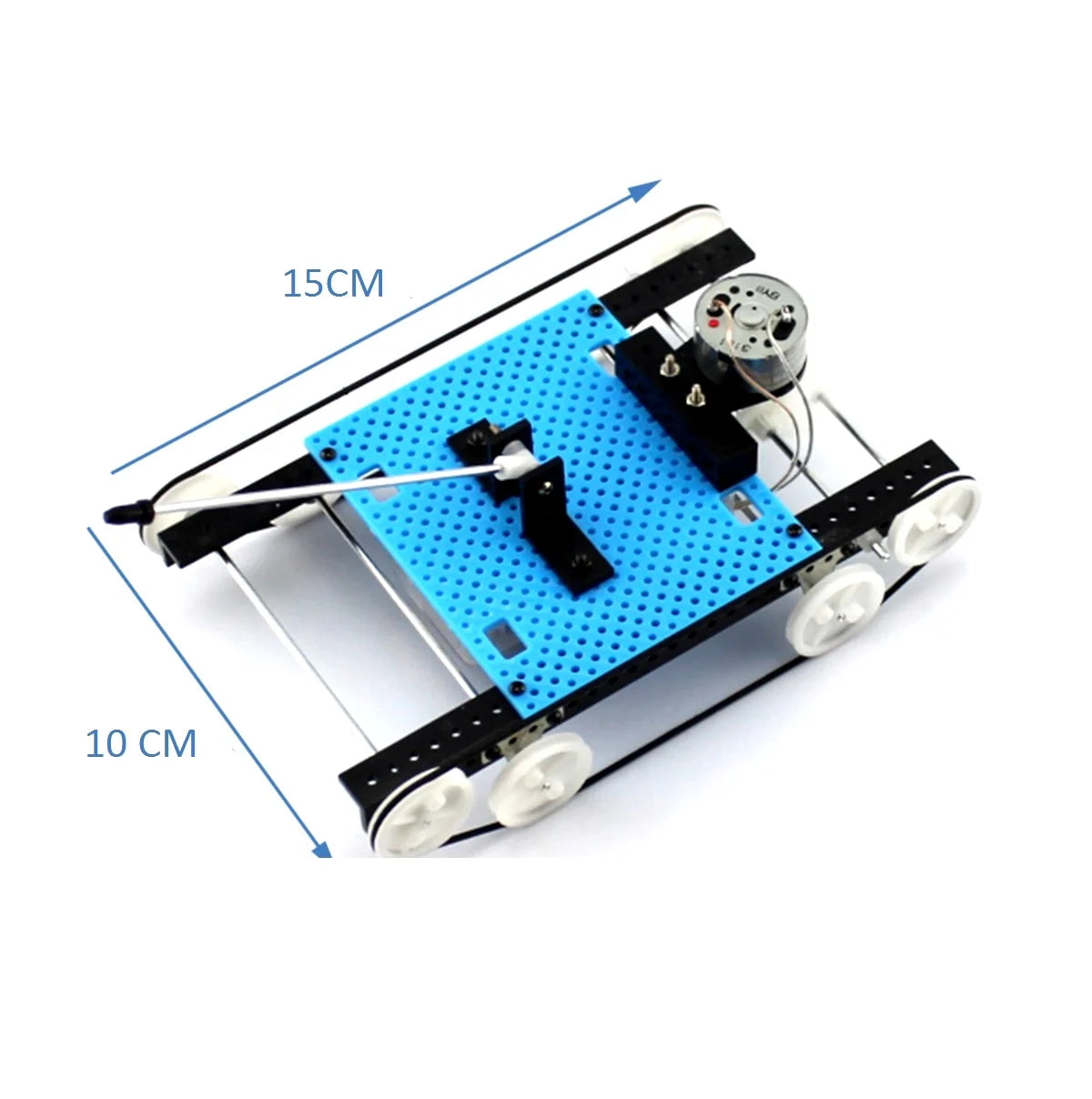 DIY Tank Toy Assembly Kit- BLUE