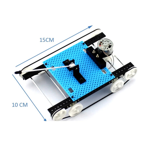 DIY Tank Toy Assembly Kit- BLUE