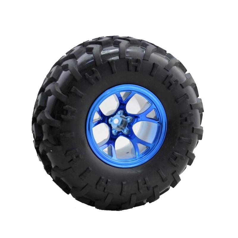 130mm Robotics Wheel for ATV with Coupler All Terrain Robot Monster Off Road Wheel