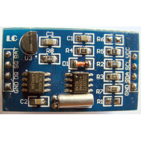 DS1307 RTC + AT24C128 Memory