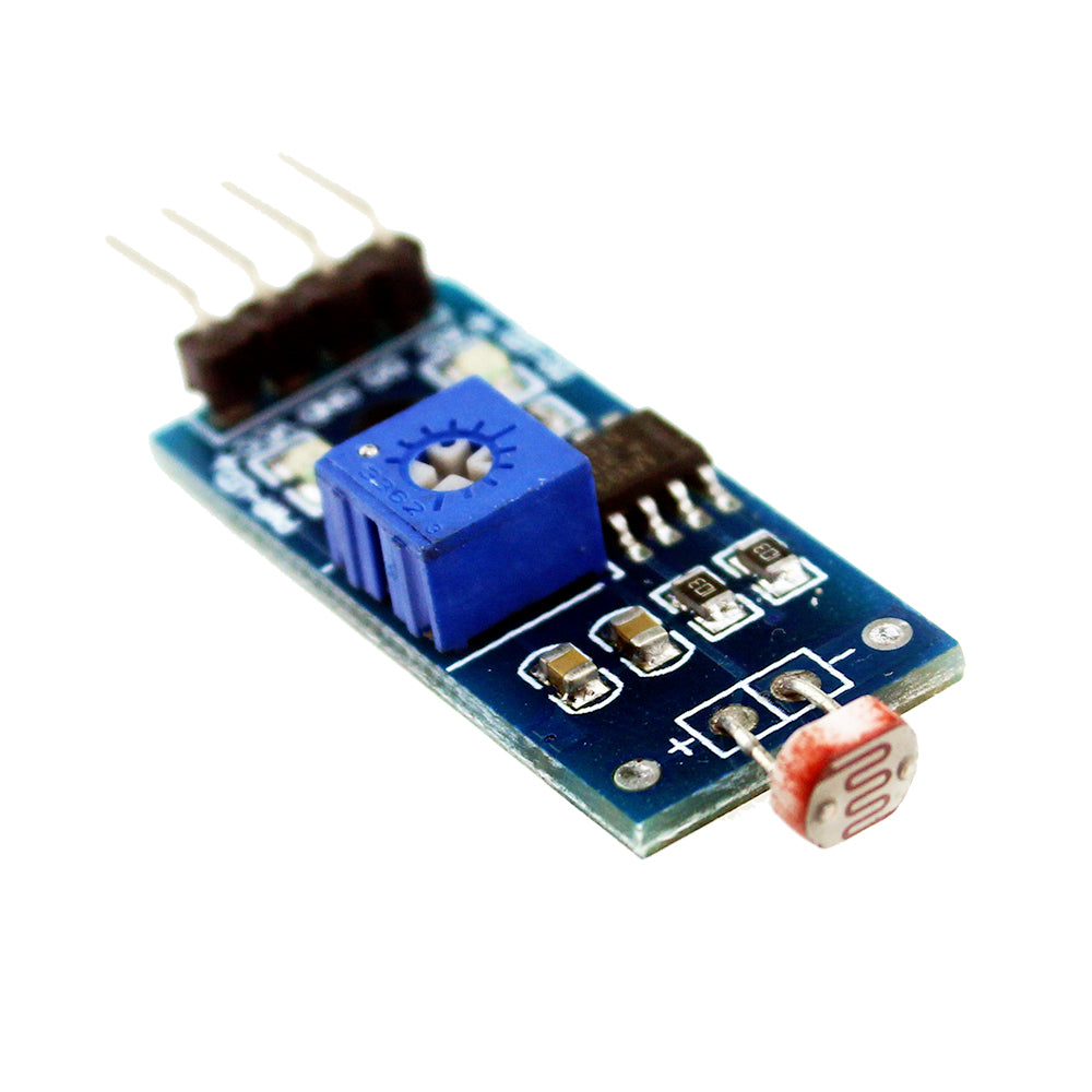 4 Pin LDR Light Sensor Module with Analog Pin (Light Dependent Resisto ...