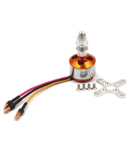A2212 2200KV BLDC Brushless Motor for Drone With  Soldered Bullet Connector