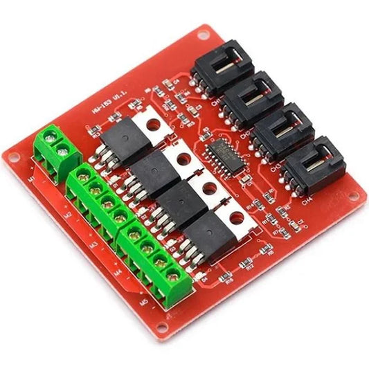 4 Channel IRF540 Isolation Power Module Electronic Block MOSFET Switch