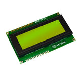 JHD 20x4 character LCD Display with Yellow / Green Backlight