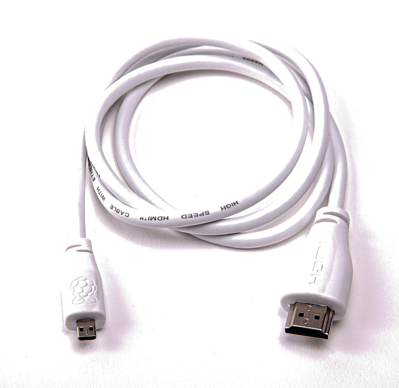 Official Micro-HDMI (Male) to Standard HDMI (Male) Cable for Raspberry Pi 1 Meter
