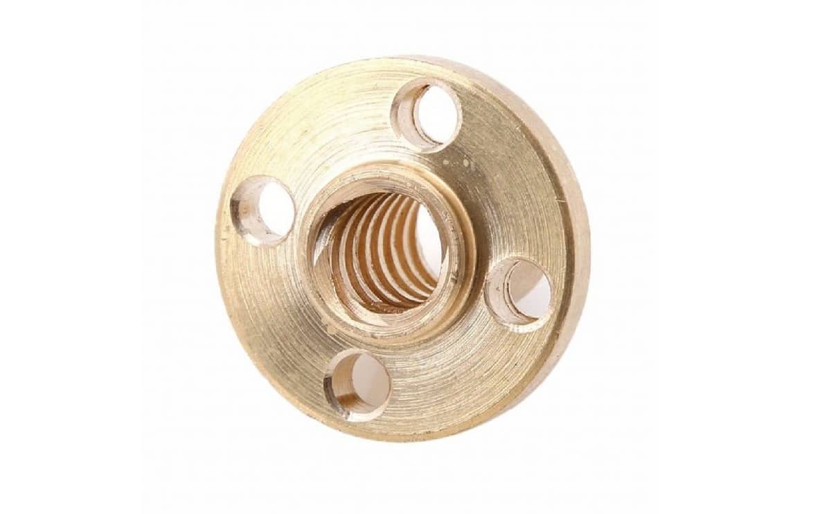 3d Printer CNC Lead Copper Nut for 8mm Screw
