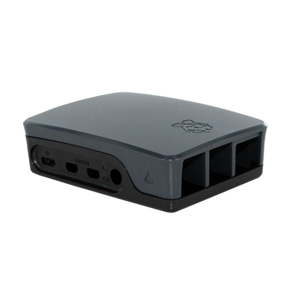 Official Raspberry Pi 4 Case Black / Grey – Indian Hobby Center