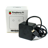 Official USB - C 15.3W Power Supply For Raspberry Pi - Black