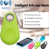 GPS Tracker Anti-Lost Waterproof Bluetooth Tracer For Pet Kids, Green