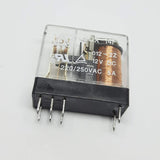 12V DPDT Glass Relay 8 Pin PCB Type