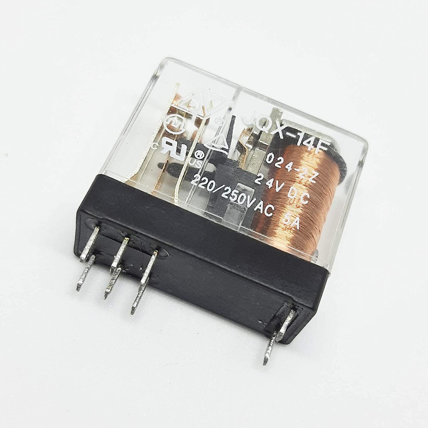 24V DPDT Glass Relay 8 Pin PCB Type – Indian Hobby Center