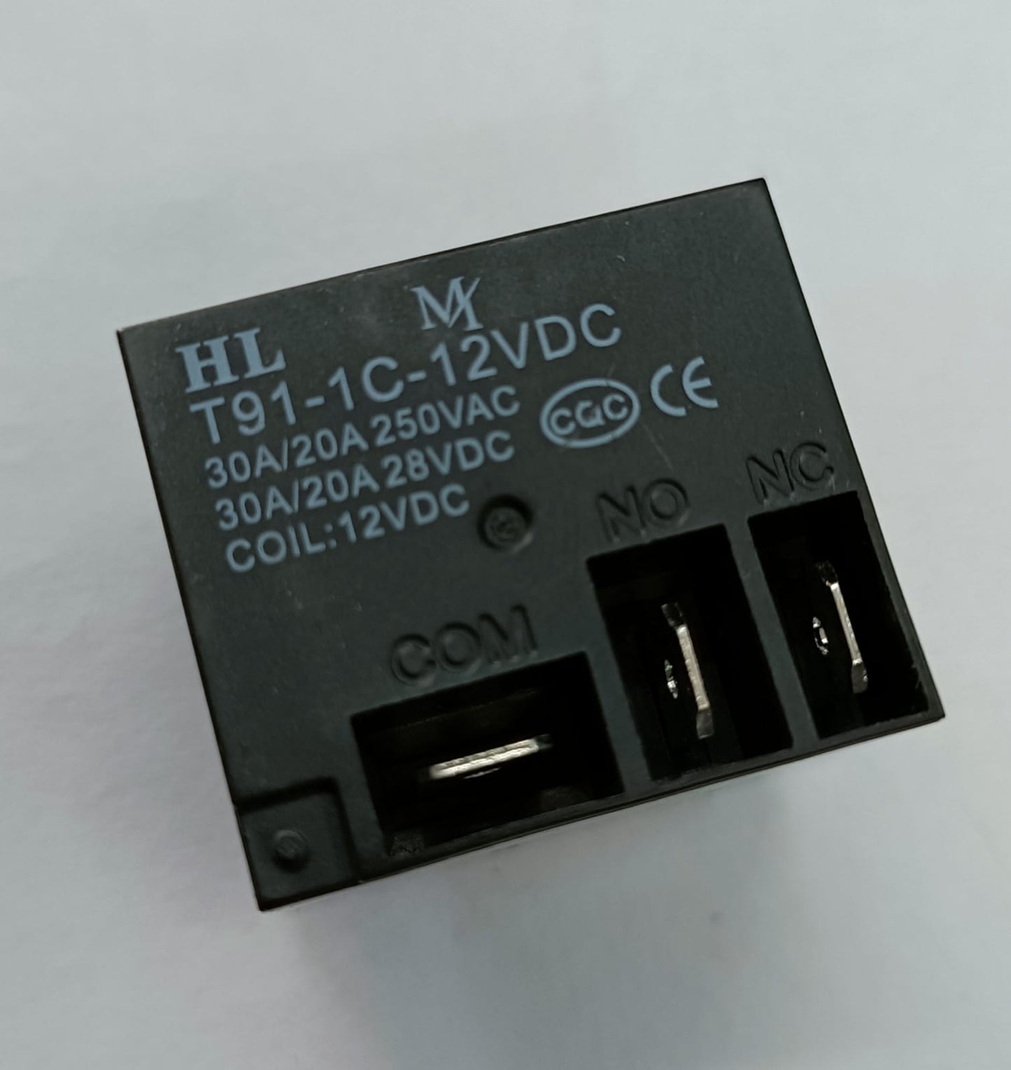 T91 1C 12V 30A RELAY (HL T91-1C-12VDC)