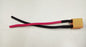 XT90 MALE CONNECTOR WITH 10AWG SILICON WIRE (15CM)