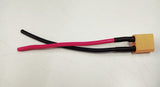 XT90 MALE CONNECTOR WITH 10AWG SILICON WIRE (15CM)
