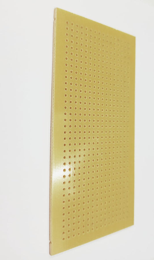 2X4 Single Sided Universal PCB Prototype Veroboard (YELLOW)