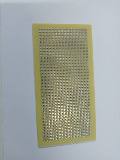 2X4 Single Sided Universal PCB Prototype Veroboard (YELLOW)