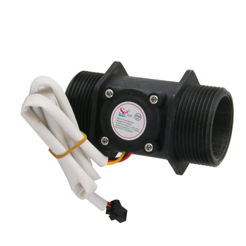 YFDN40 Water Flow Sensor Flowmeter  5-150L/Min