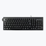 ZEBRONICS K35 USB Keyboard with Rupee Key,Spill-Proof and Slim Design (Black)