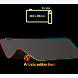 ZEBRONICS Blaze XL RGB Mousepad (Black)
