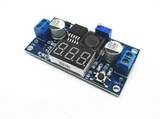LM2596 2A Buck Step-down Power Converter Module DC 4 ~ 40 to 1.3-37V LED Voltmeter