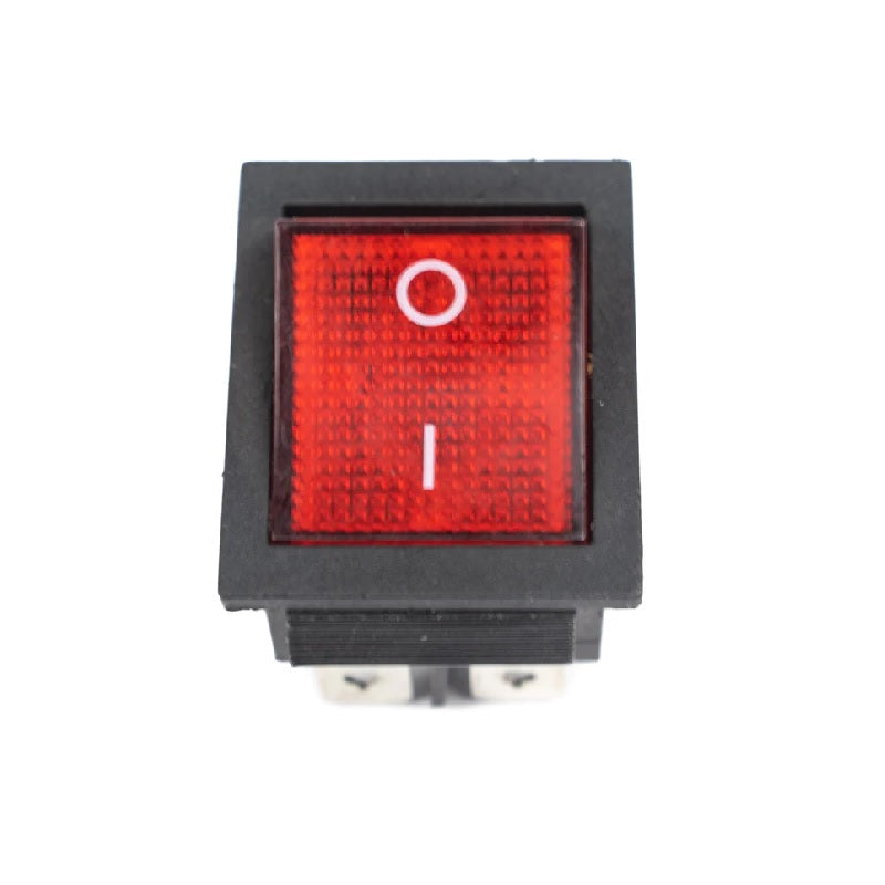 KCD4 Red 250V 15/30A DPST ON-OFF 4 Pin Rocker Switch