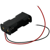 2 x AA 1.5v Battery Back To Back Holder Case