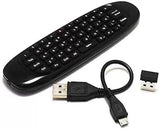 Air Mouse or Remote Control 2.4GHz for Smart TV Box, PC, Laptop, Projector Remote Controller  (Black) Raspberry Pi
