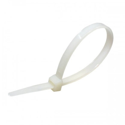 Mario 1.8x100mm Cable Tie White (Pack of 100)