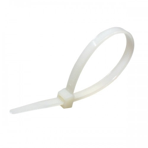 Mario 3.0x250 Cable Tie White (Pack of 100)