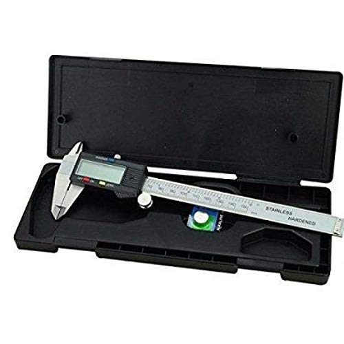 Digital Stainless Steel Vernier Caliper LCD Screen, 0-6 Inch/0-150 mm, Auto Off Featured Micrometer