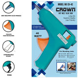 Crown CR-42 Hot Melt Glue Gun 40 Watts (Multi-colour)