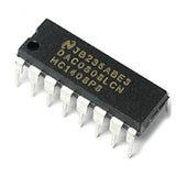 DAC 0808 8-Bit Digital to Analog D/A Converter IC DIP-16 Package