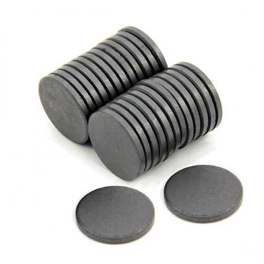 20 x 4 mm Ferrite Disc Magnet