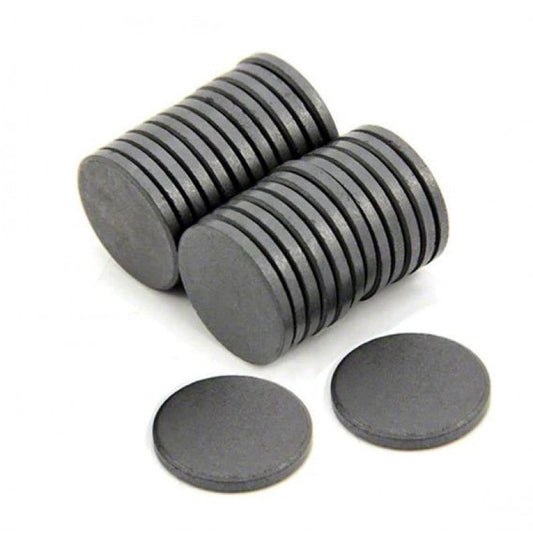 12 x 3 mm Ferrite Disc Magnet