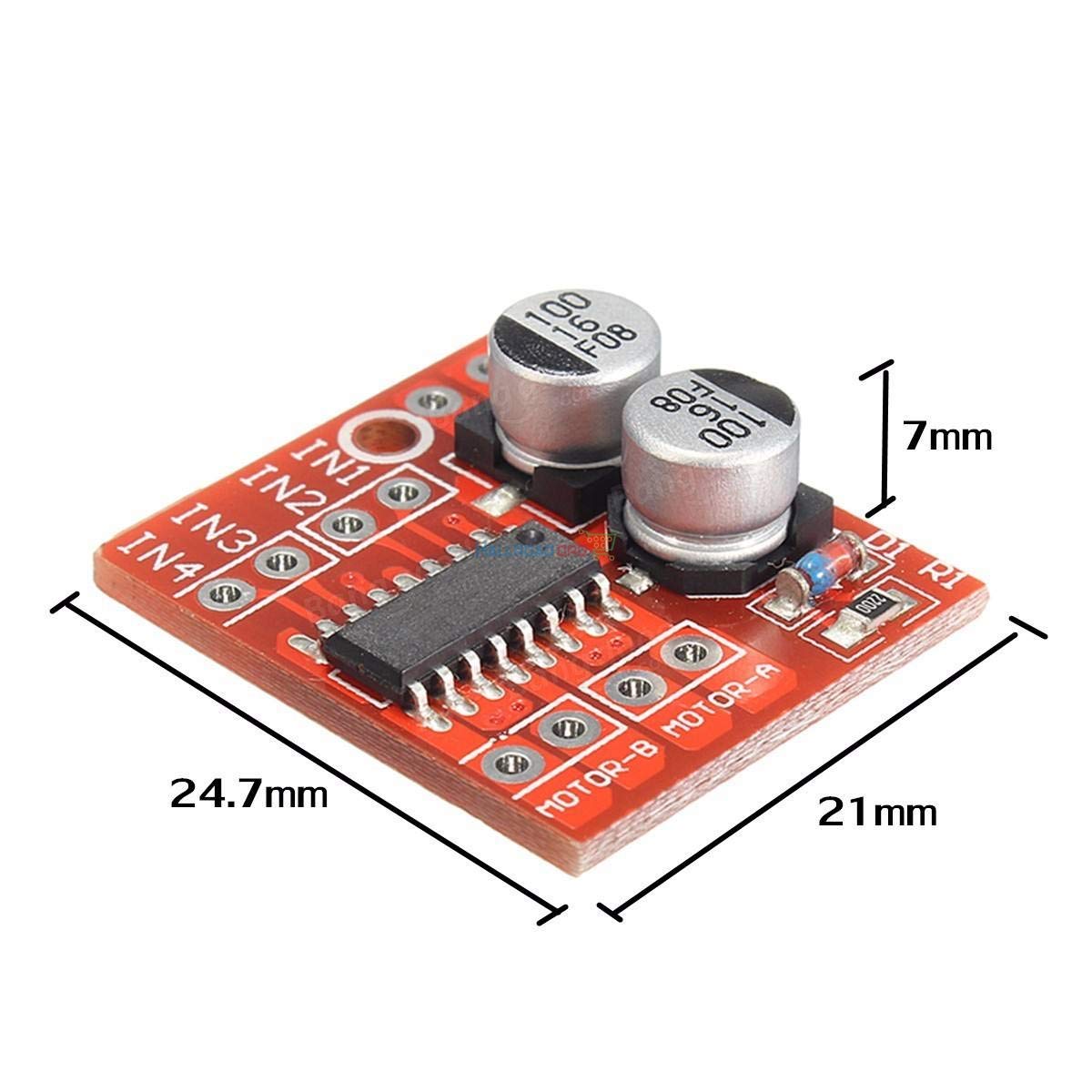 L298N Mini Motor Driver Module 2 Way Dual H Bridge MX1508
