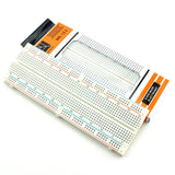 MB102 830 Points Solderless Prototype Breadboard - Copper