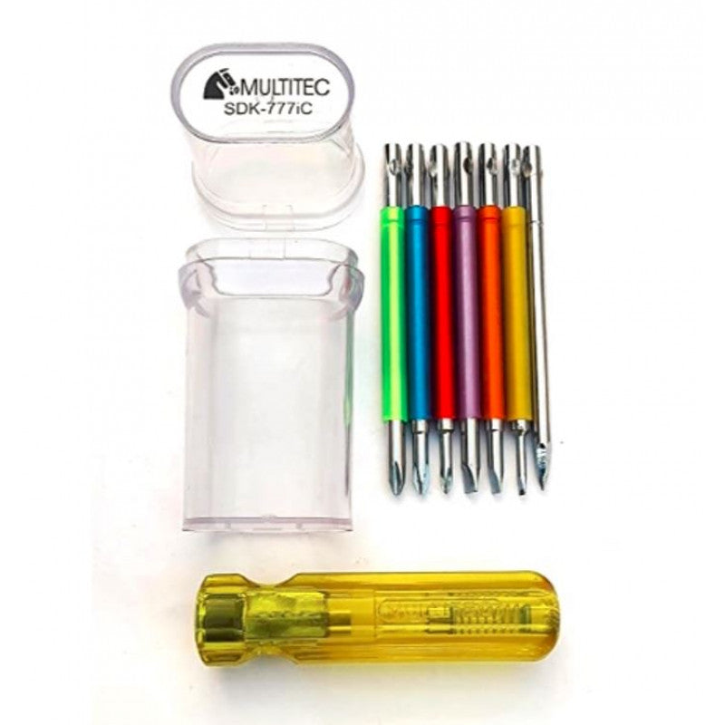 Multitec SDK 777i C 6 Multicolour Insulated Screw Driver Bits Set