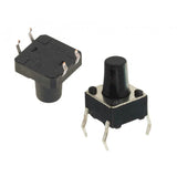Tactile Switch /4 Pin Reset  12x12x6.5mm Switch