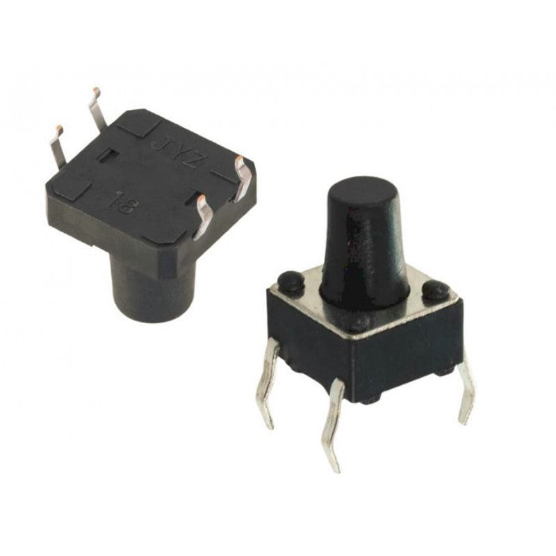 Reset Switch 4 pin 12x12x15mm Tactile / Micro Switch