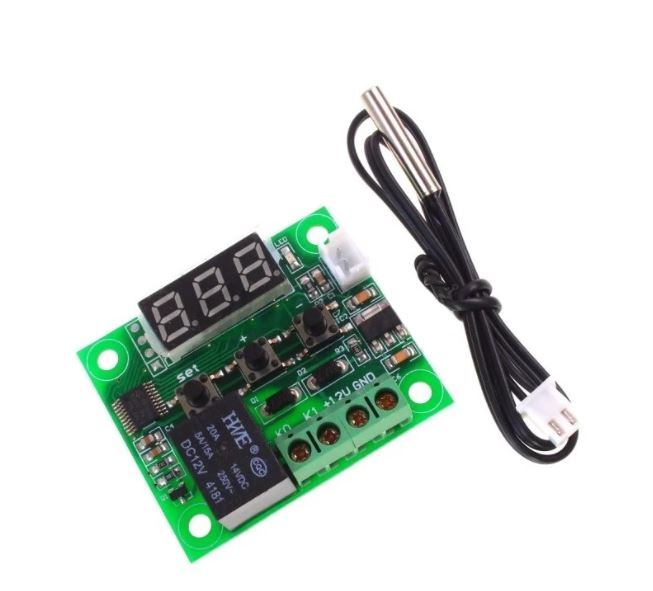 XH W1209 12V Digital Temperature Controller Module and NTC Temp Sensor