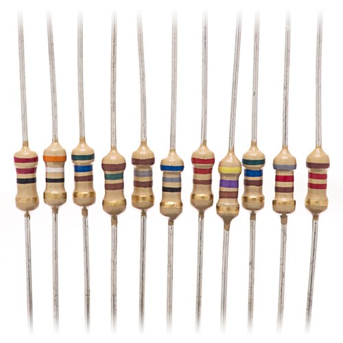1E ohm 1/4 Watt ±5% Tolerance Carbon Film Resistor
