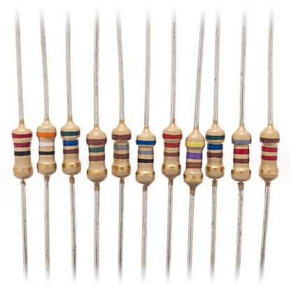 1E ohm 1/4 Watt ±5% Tolerance Carbon Film Resistor