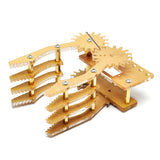 DIY Acrylic Robot Claw Gripper Kit Manipulator Robotic Arm Hand Claw SG90 Servo Based